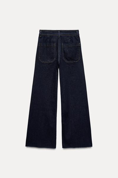 ZW COLLECTION MARINE STRAIGHT LEG CEPLİ YÜKSEK BEL JEAN_7