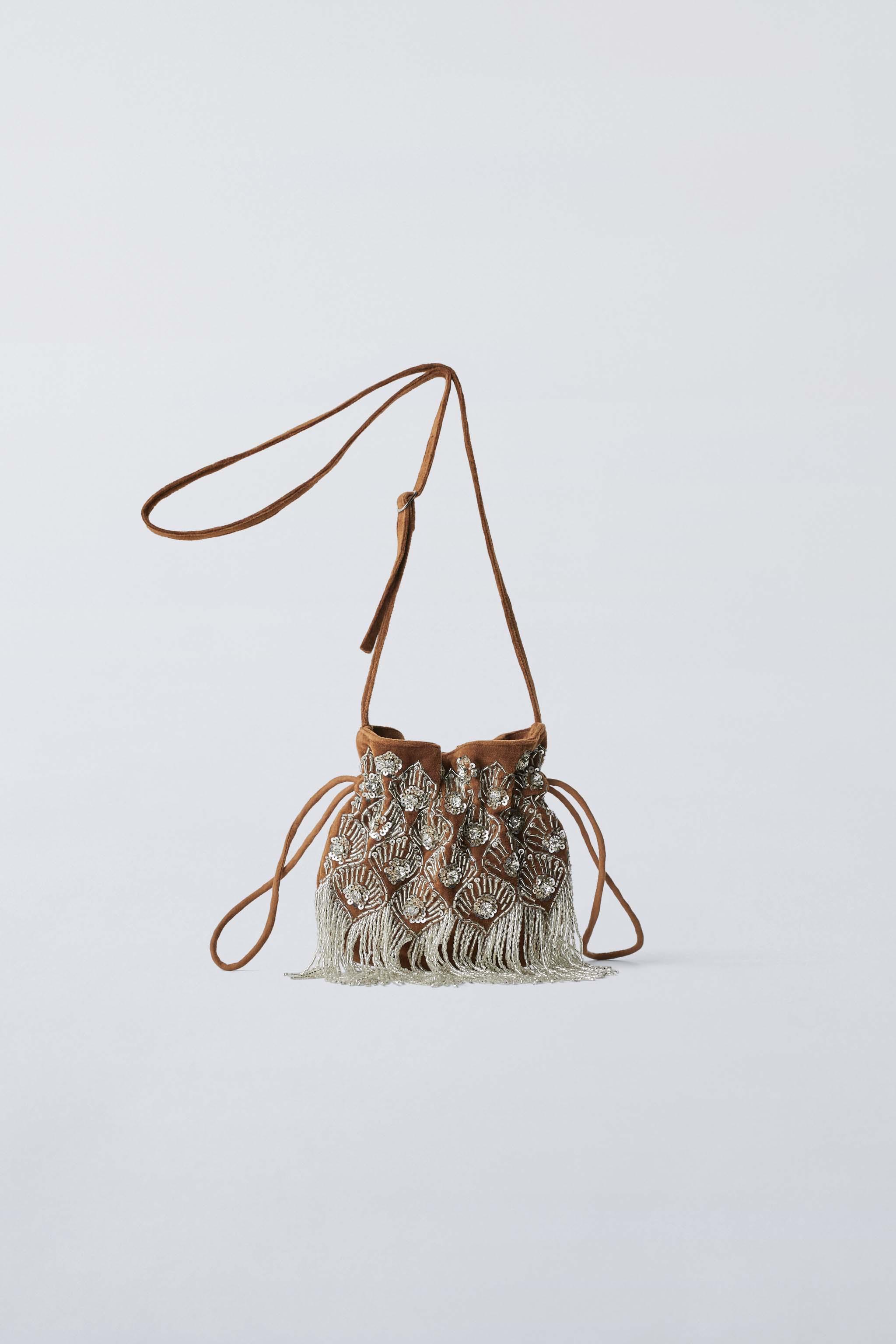 Beaded crossbody bag sale