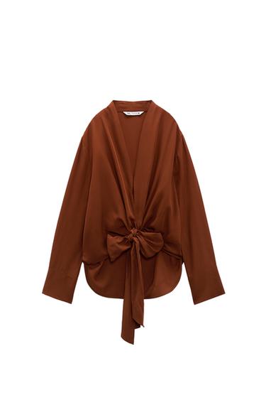 ASYMMETRIC MULTIWAY BLOUSE