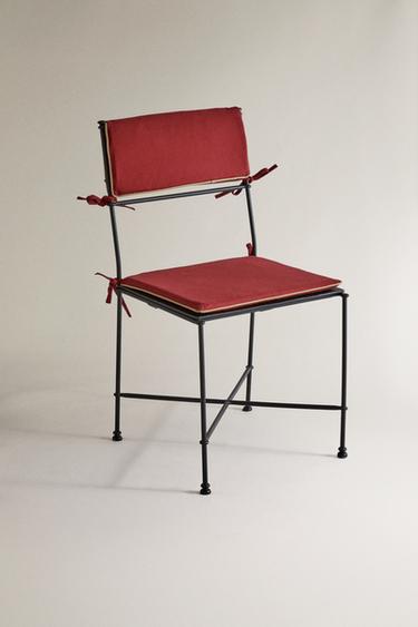 COUSSIN ASSISE CHAISE CONTRASTE - Rouge de Zara - Image 3