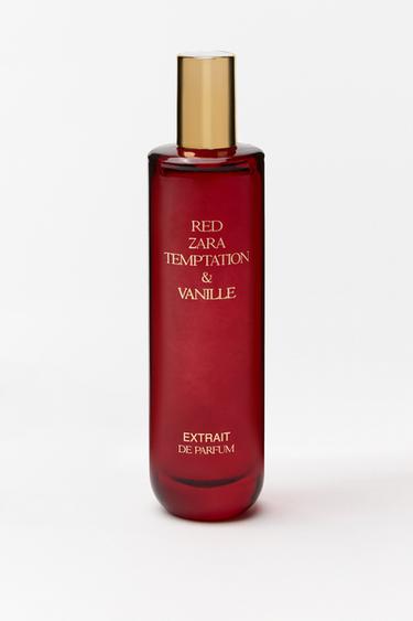RED ZARA TEMPTATION VANILLE EXTRAIT DE PARFUM 50 ML / 1.69 oz - tinted leather by Zara