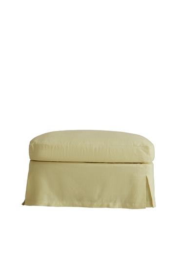 FOOTSTOOL 01 - Giallo chiaro di Zara