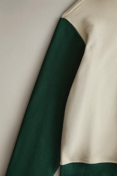 SWEAT GOLF CLUB - Écru / Vert de Zara - Image 2