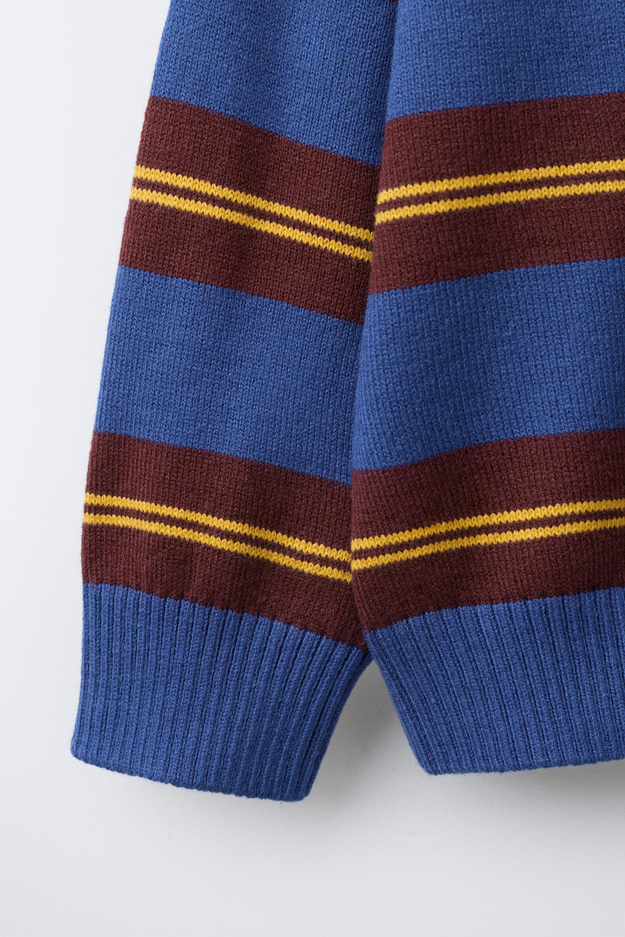 POLO EN MAILLE À RAYURES