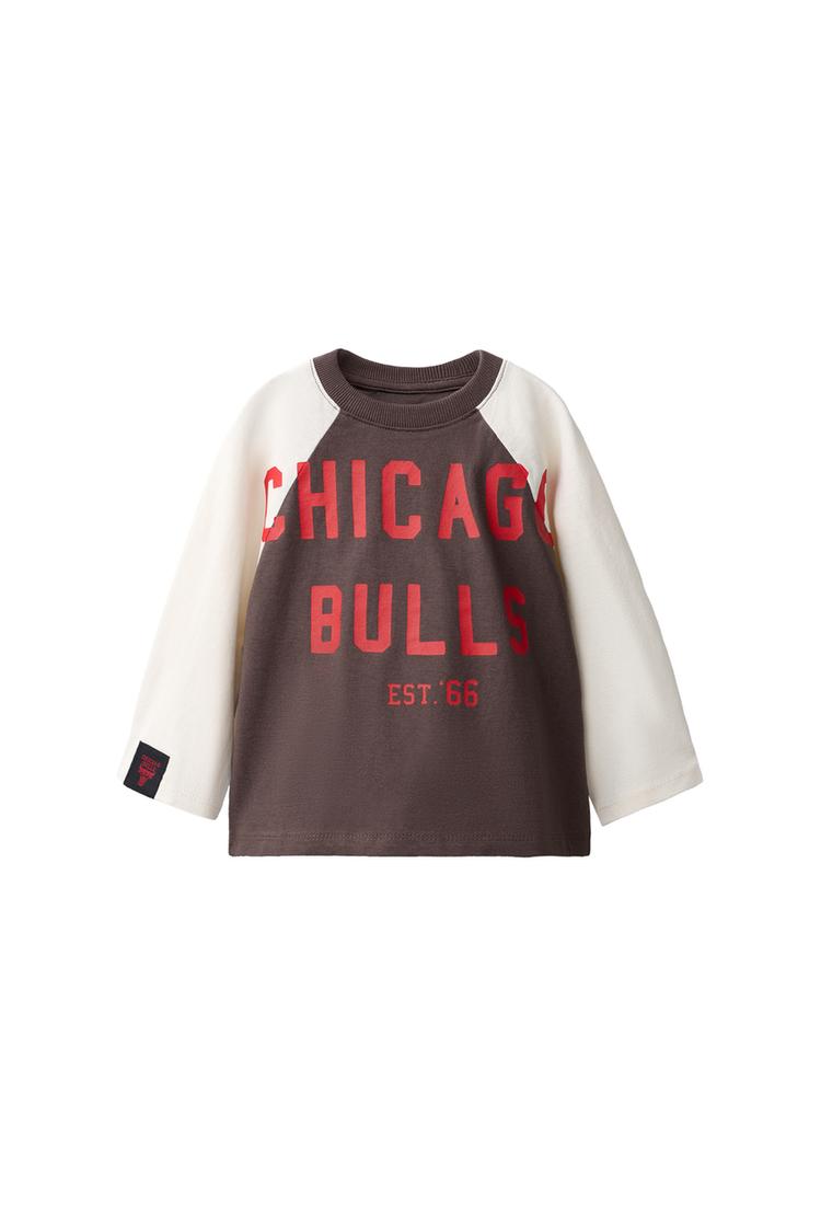 CAMISETA MANGA RANGLÁN NBA - CHICAGO BULL