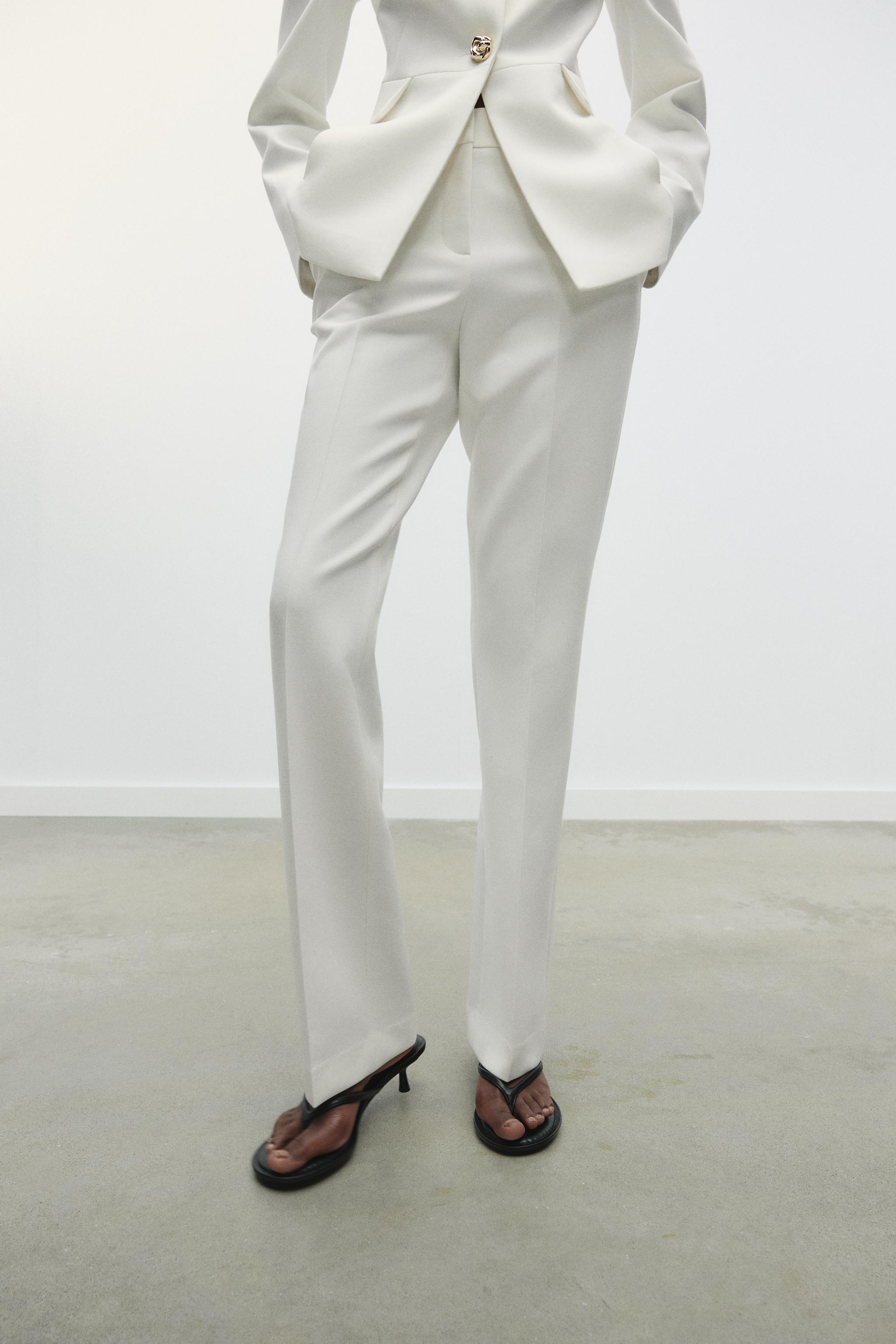 ZARA XS, S, M BELTED OYSTER WHITE MIDI SHIRT DRESS 7819/522/251 NWT