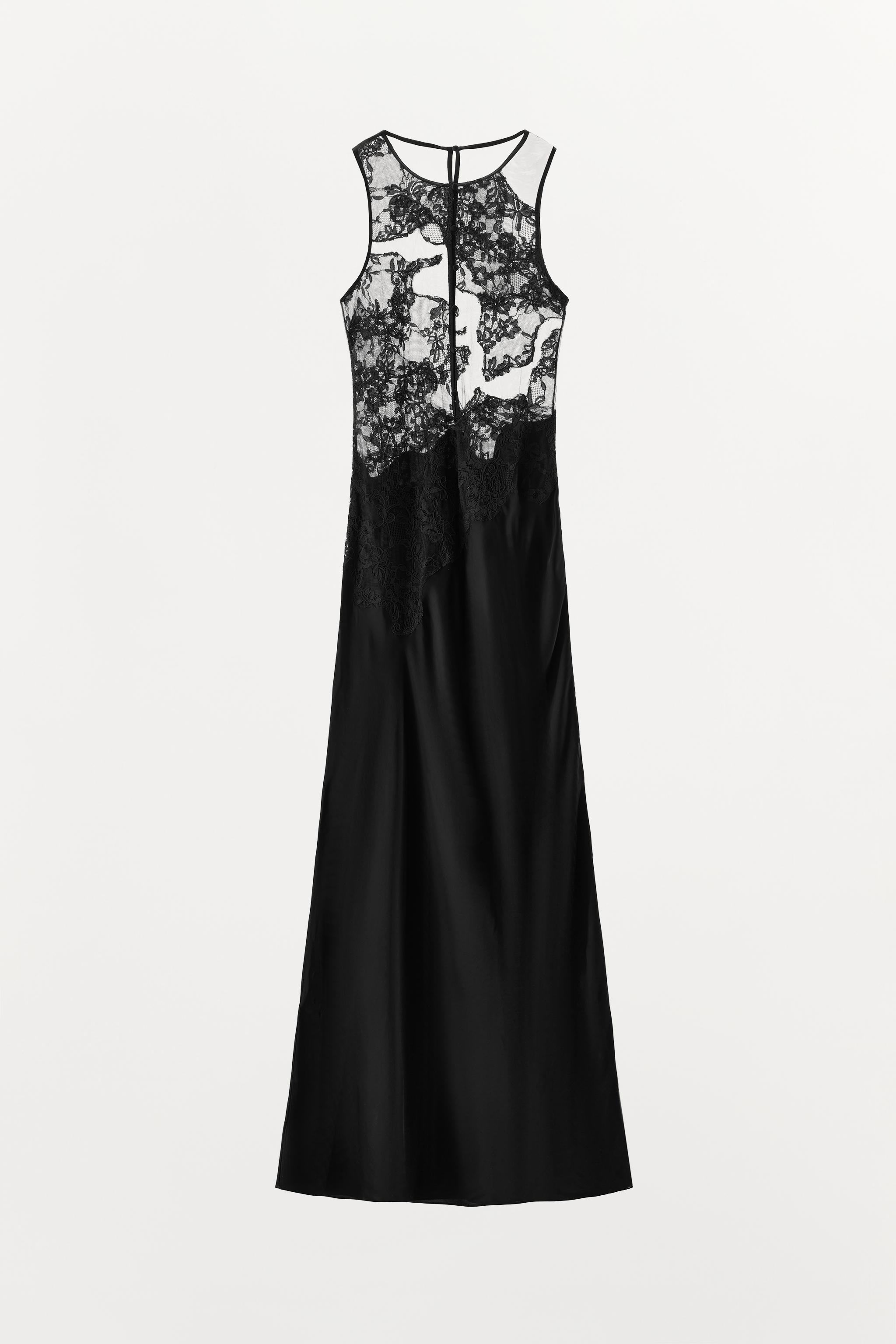 ROBE LONGUE BIMATIÈRE EN DENTELLE ZW COLLECTION