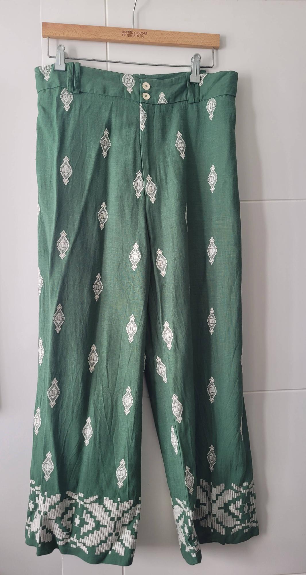 LINEN-BLEND CULOTTES - Image 5