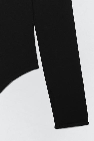 BODY COL MONTANT MÉLANGE LAINE SOSHIOTSUKI X ZARA - Noir de Zara - Image 7