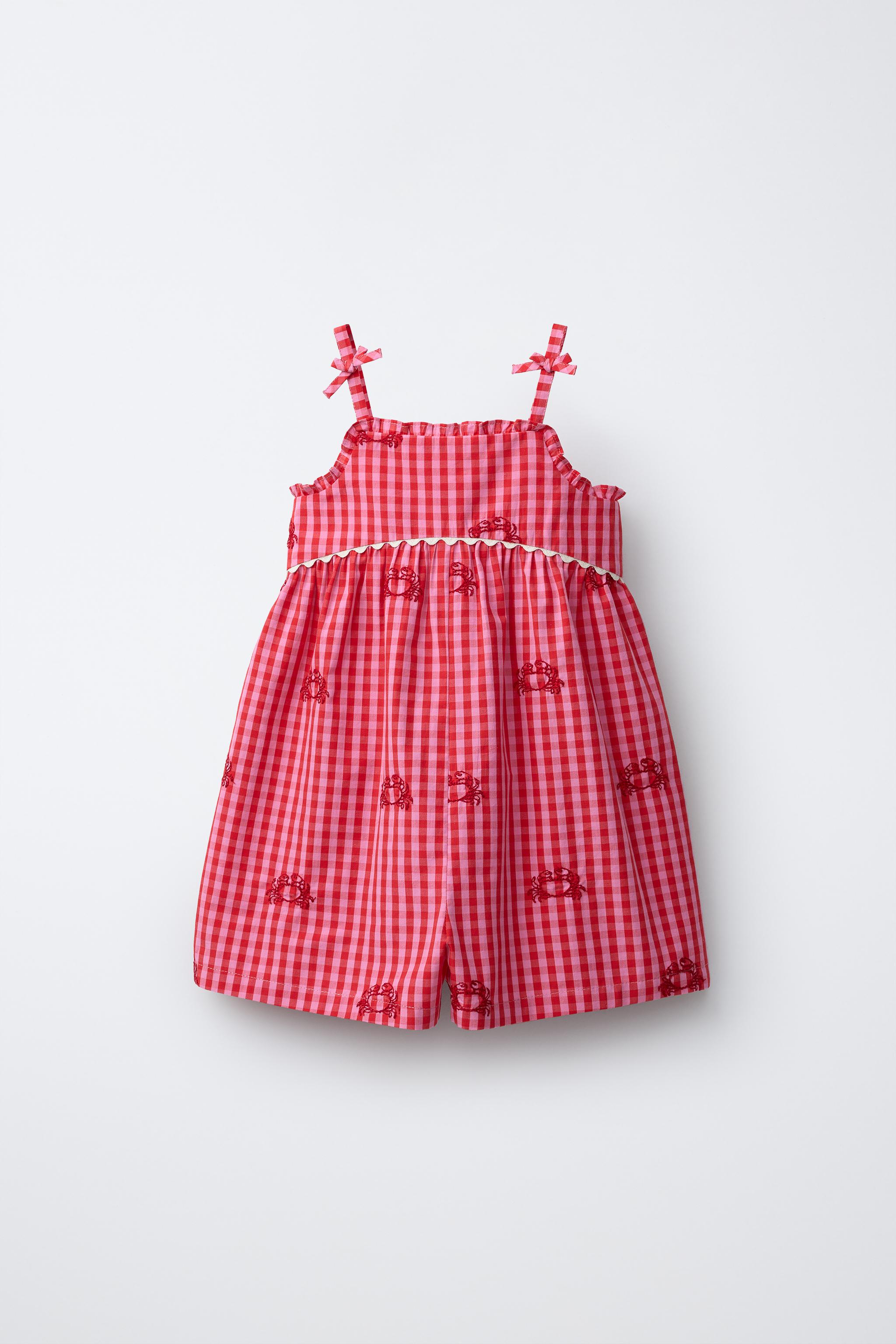 COMBI-SHORT CRABES BRODÉS CASA LAWA X ZARA KIDS