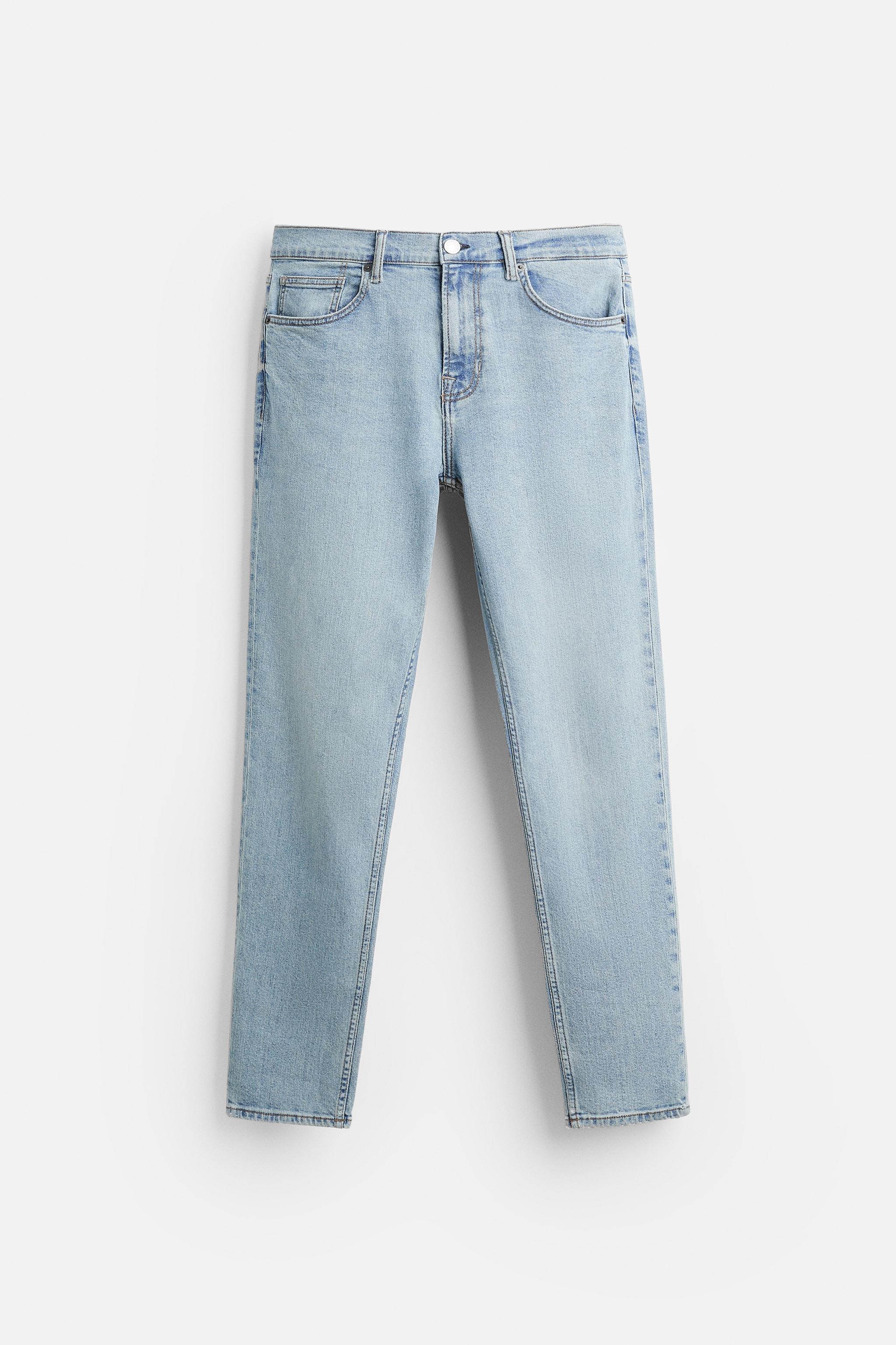 SLIM FIT JEANS Sky blue ZARA Australia