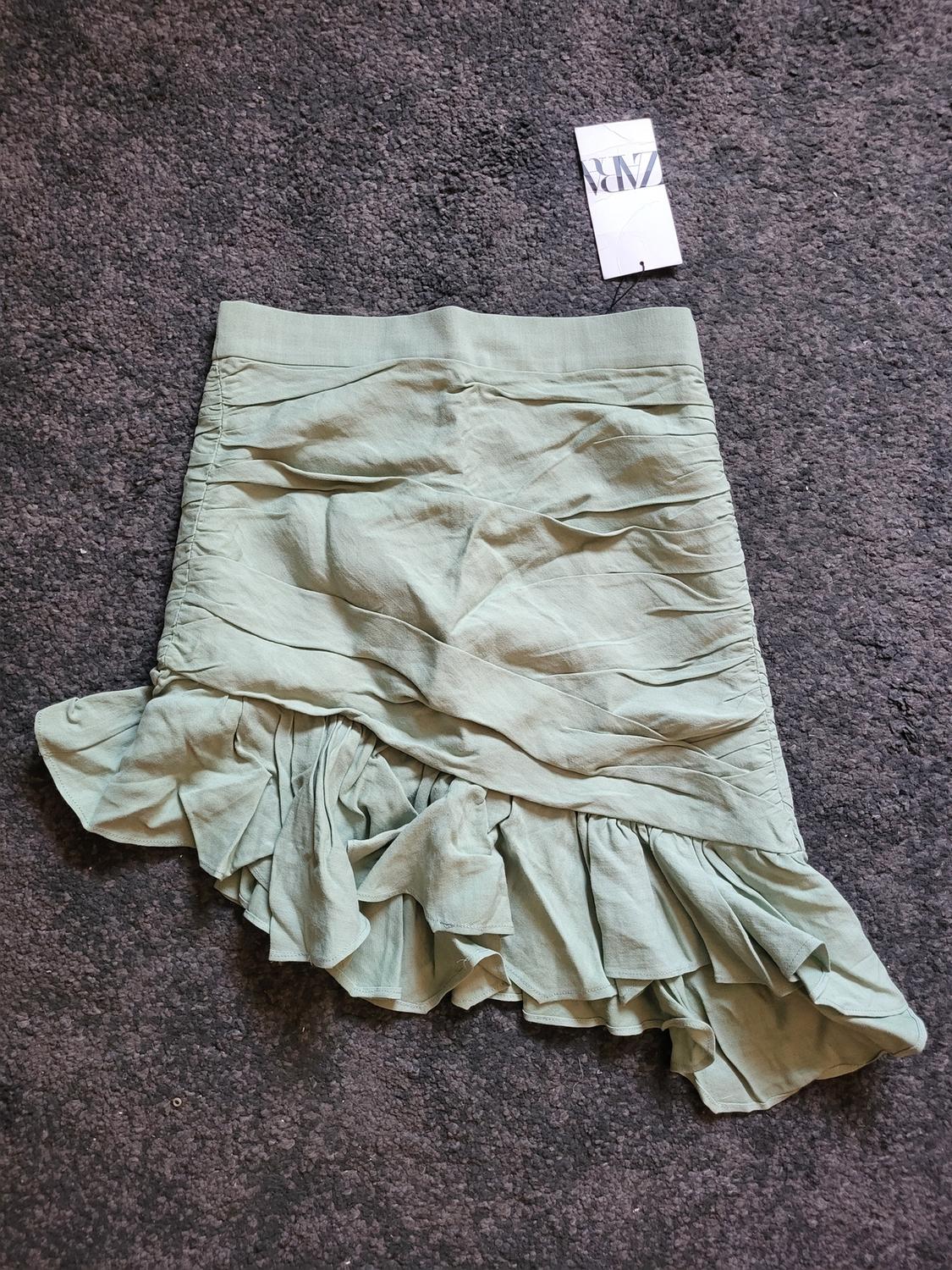 MINI DRAPED SKIRT - Image 3
