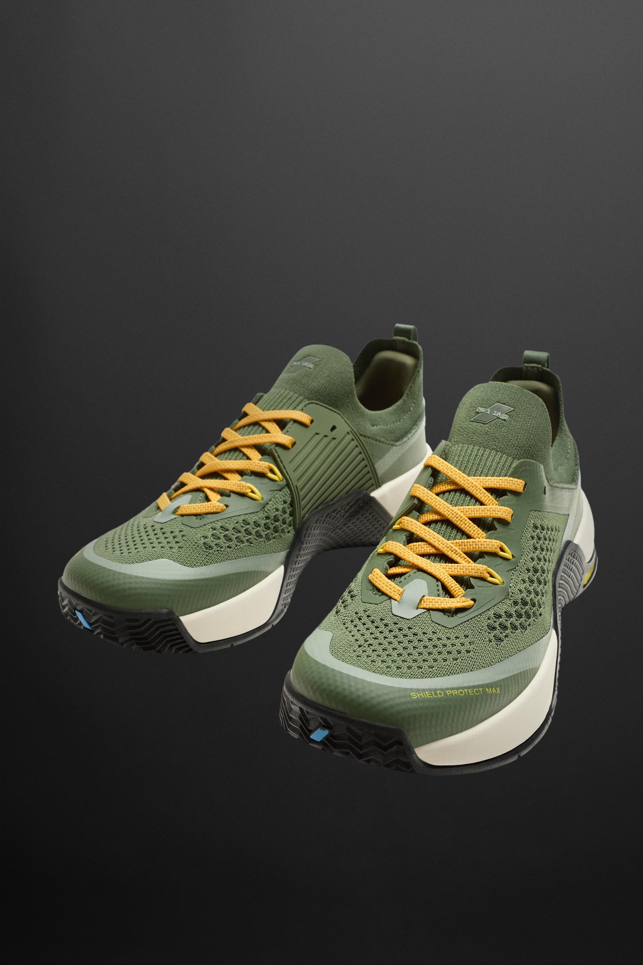 TRAINING SNEAKERS - Light khaki | ZARA United States