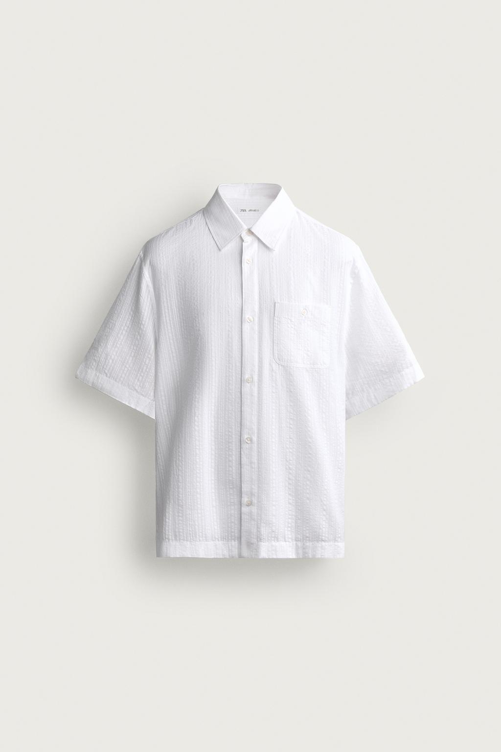 STRIPED JACQUARD SHIRT