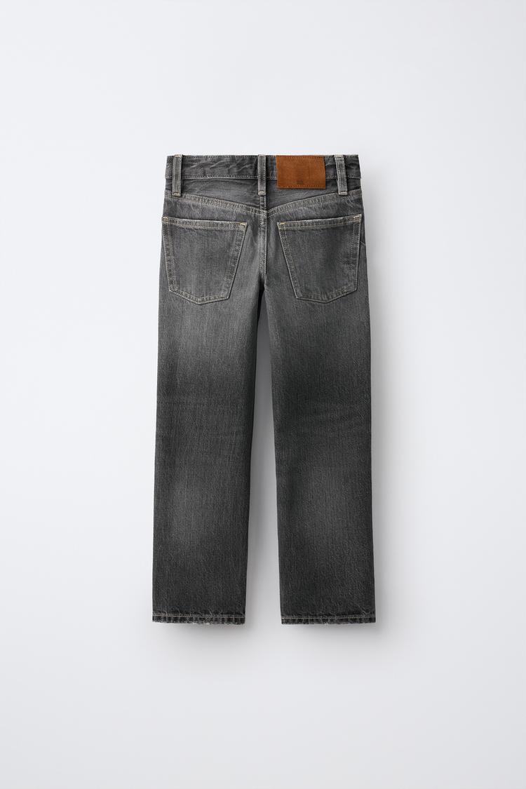Jeans de pierna recta con rotos 2