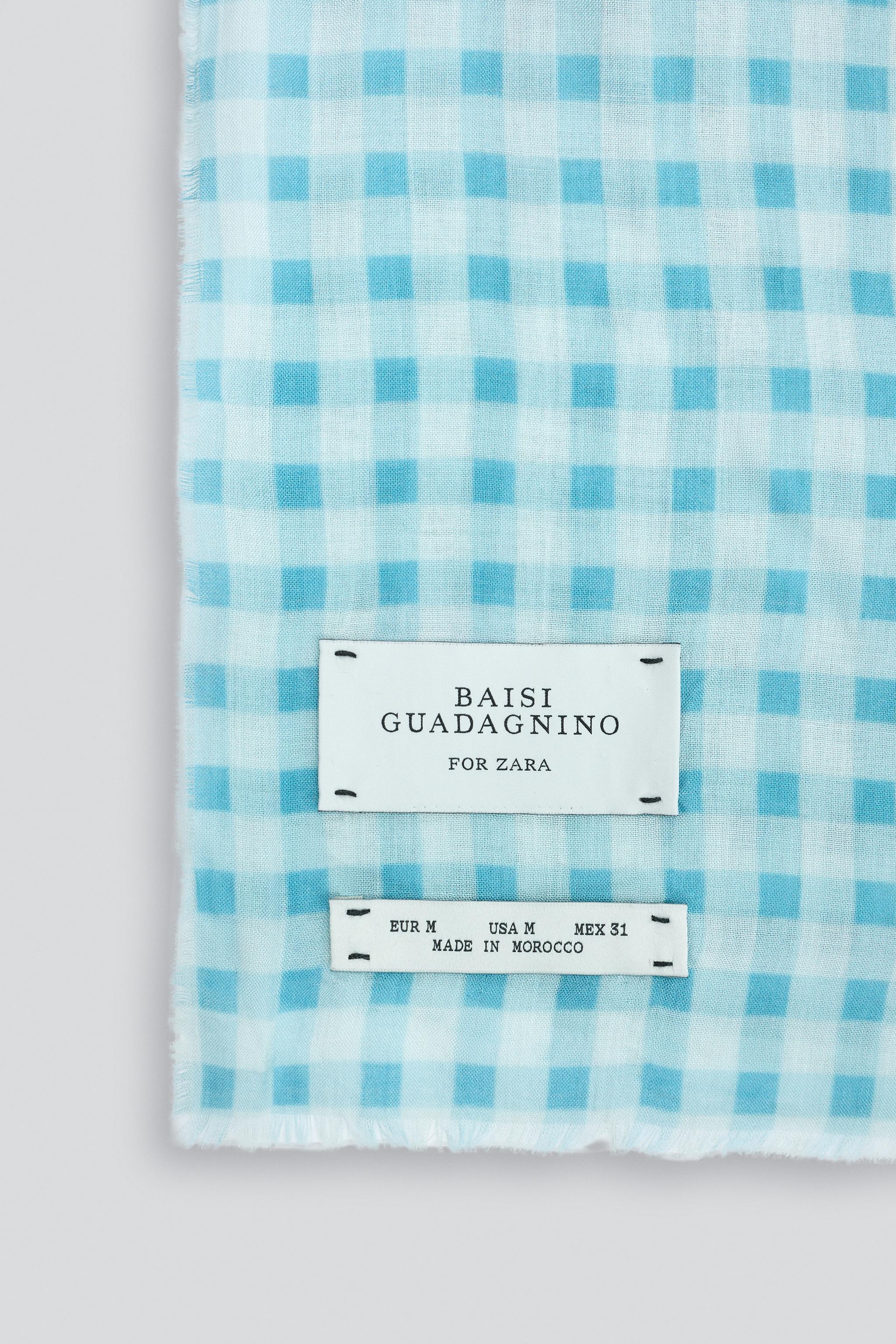 FOULARD GRAND LÉGER carreaux