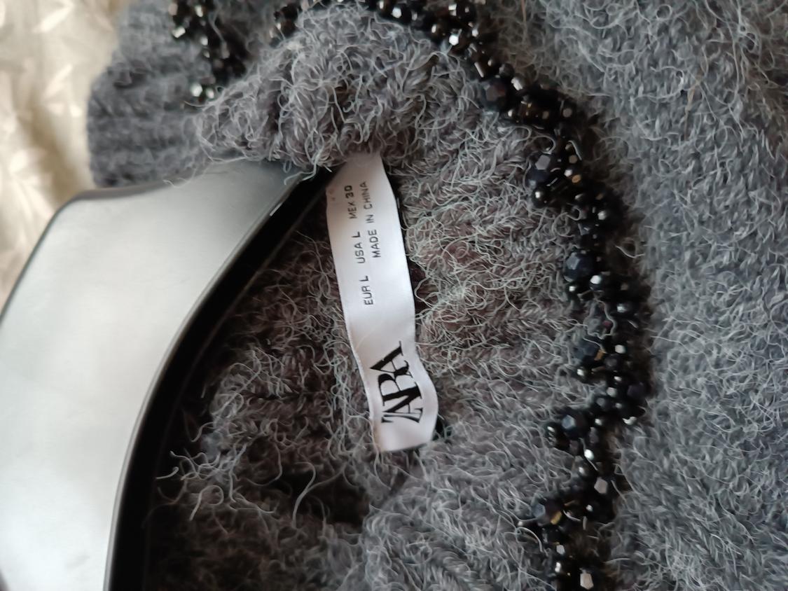 BEADED KNIT VEST - Image 7