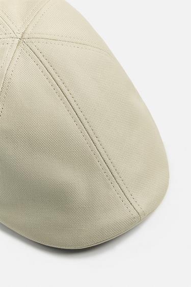 BÉRET STRUCTURÉ - Écru de Zara - Image 1