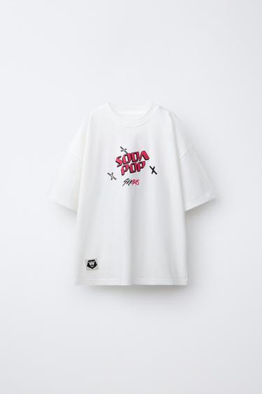 ФУТБОЛКА KPOP DEMON HUNTERS™ NETFLIX © С ПРИНТОМ — БЕЛЫЙ от Zara