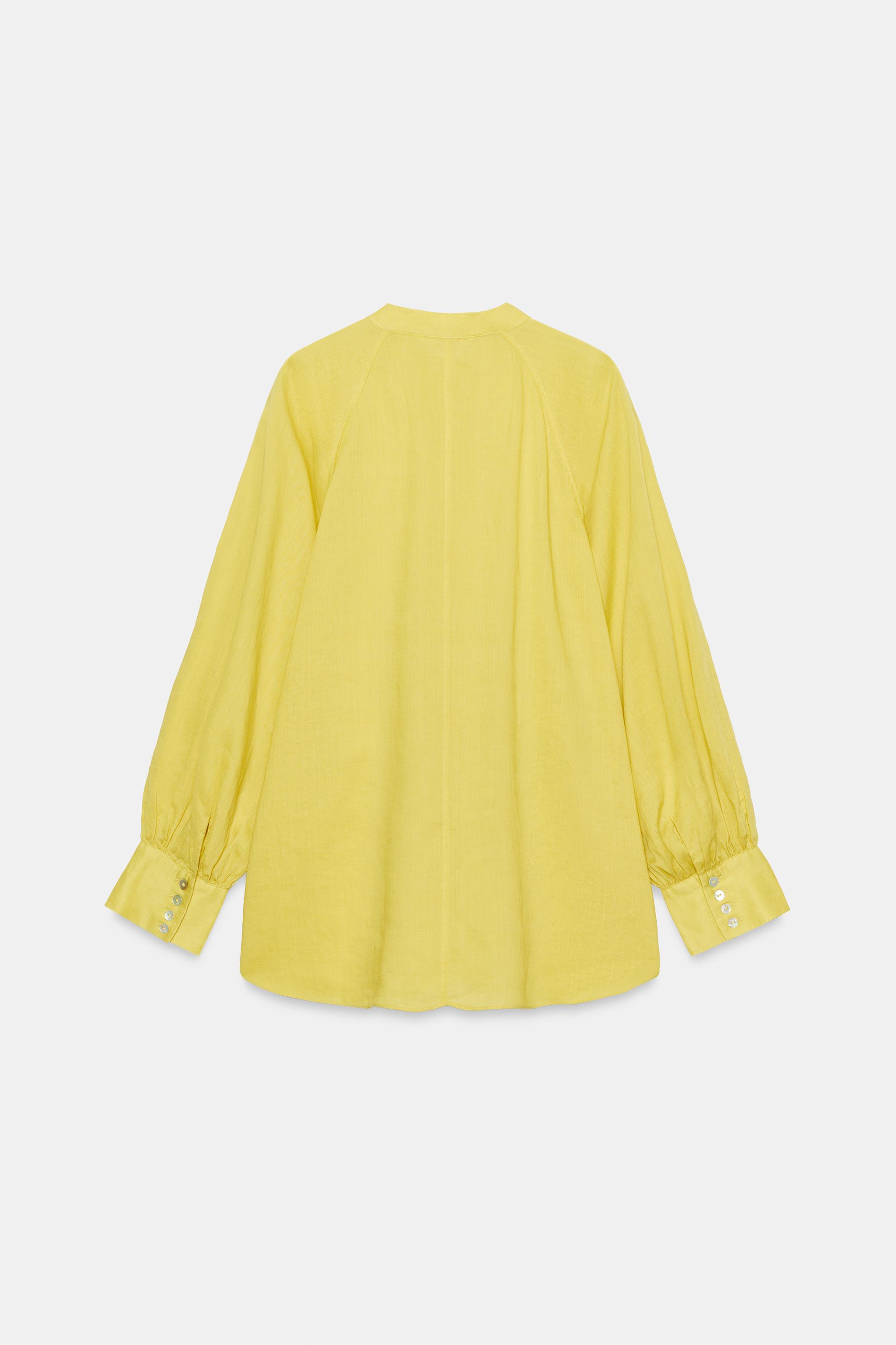 CHEMISE FLUIDE AVEC RAMIE ZW COLLECTION