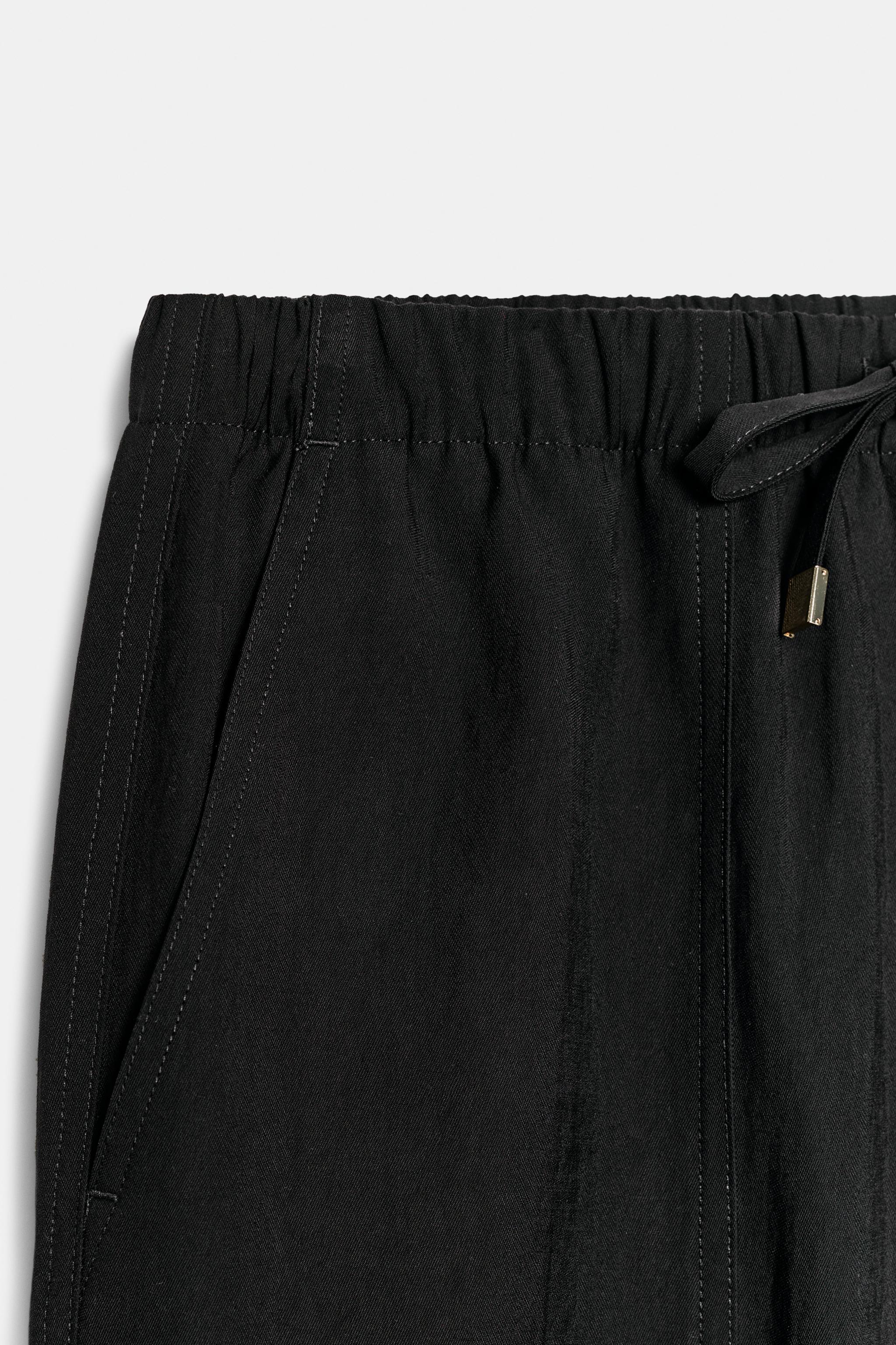 ELASTIC WAIST PANTS