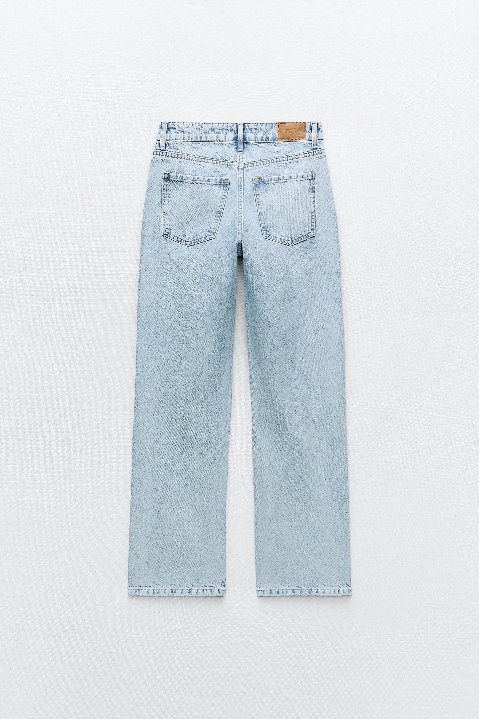 MID-RISE TRF CARGO JEANS - Blue