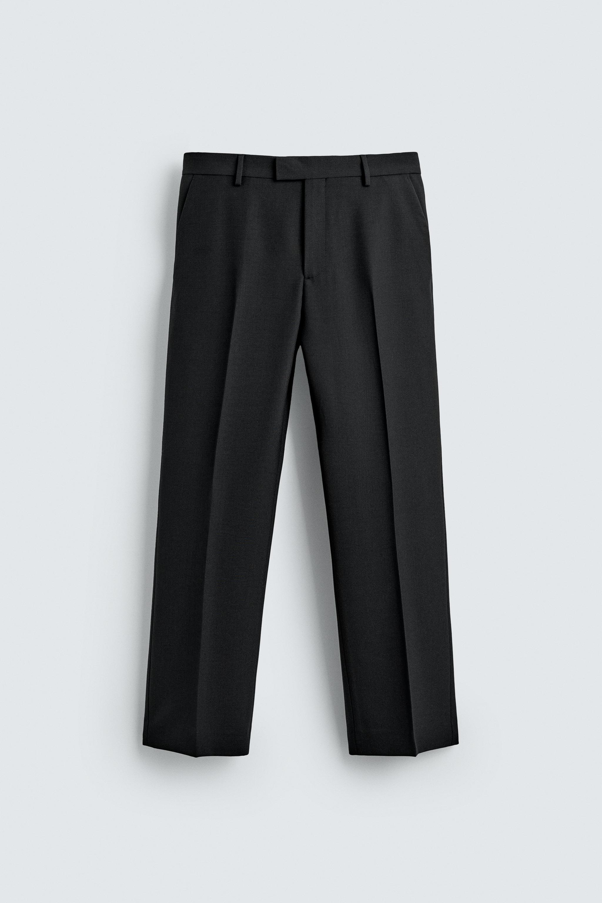 PANTALON STRAIGHT FIT AVEC LAINE