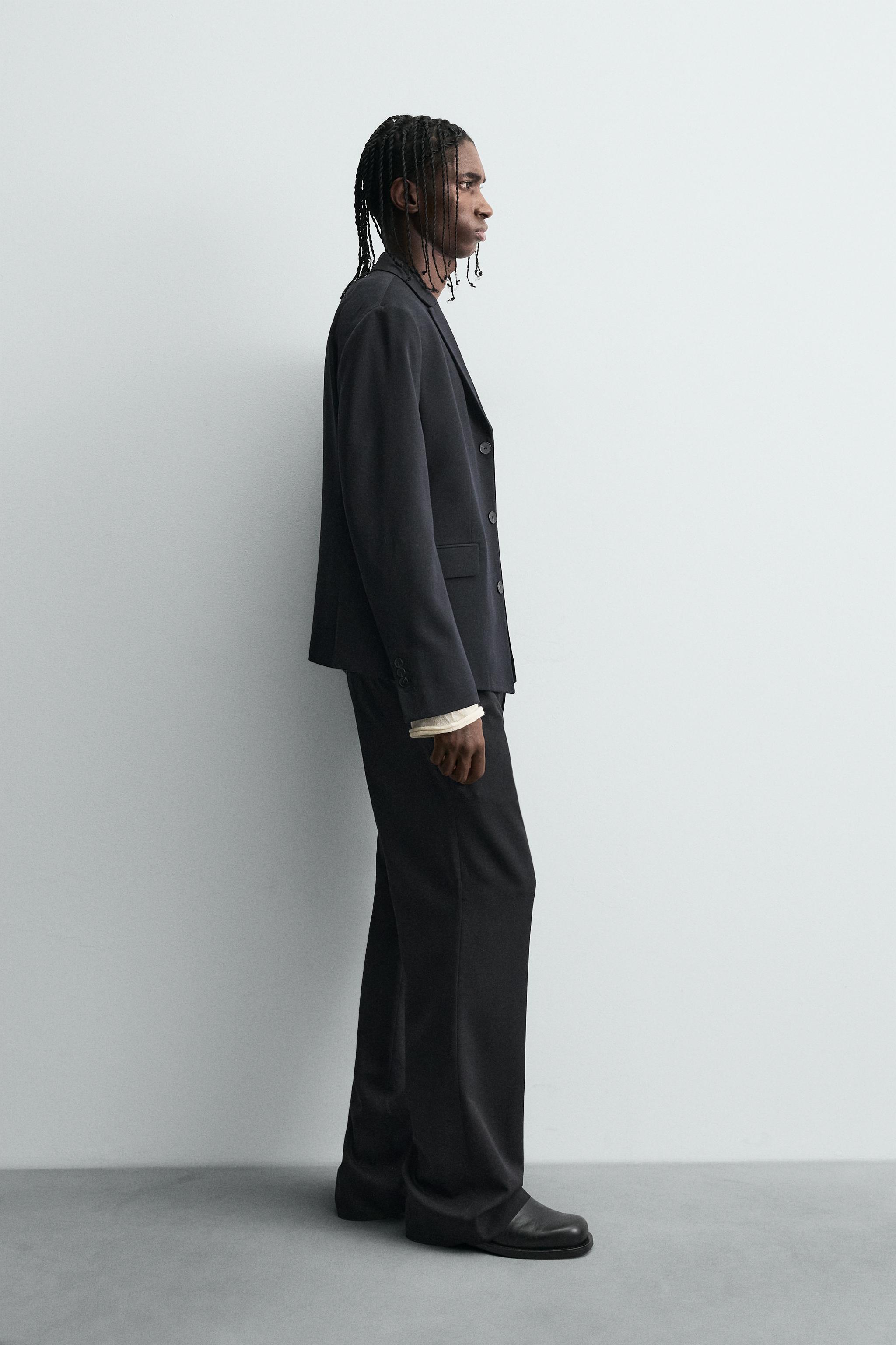 BLAZER DE COSTUME AVEC LAINE