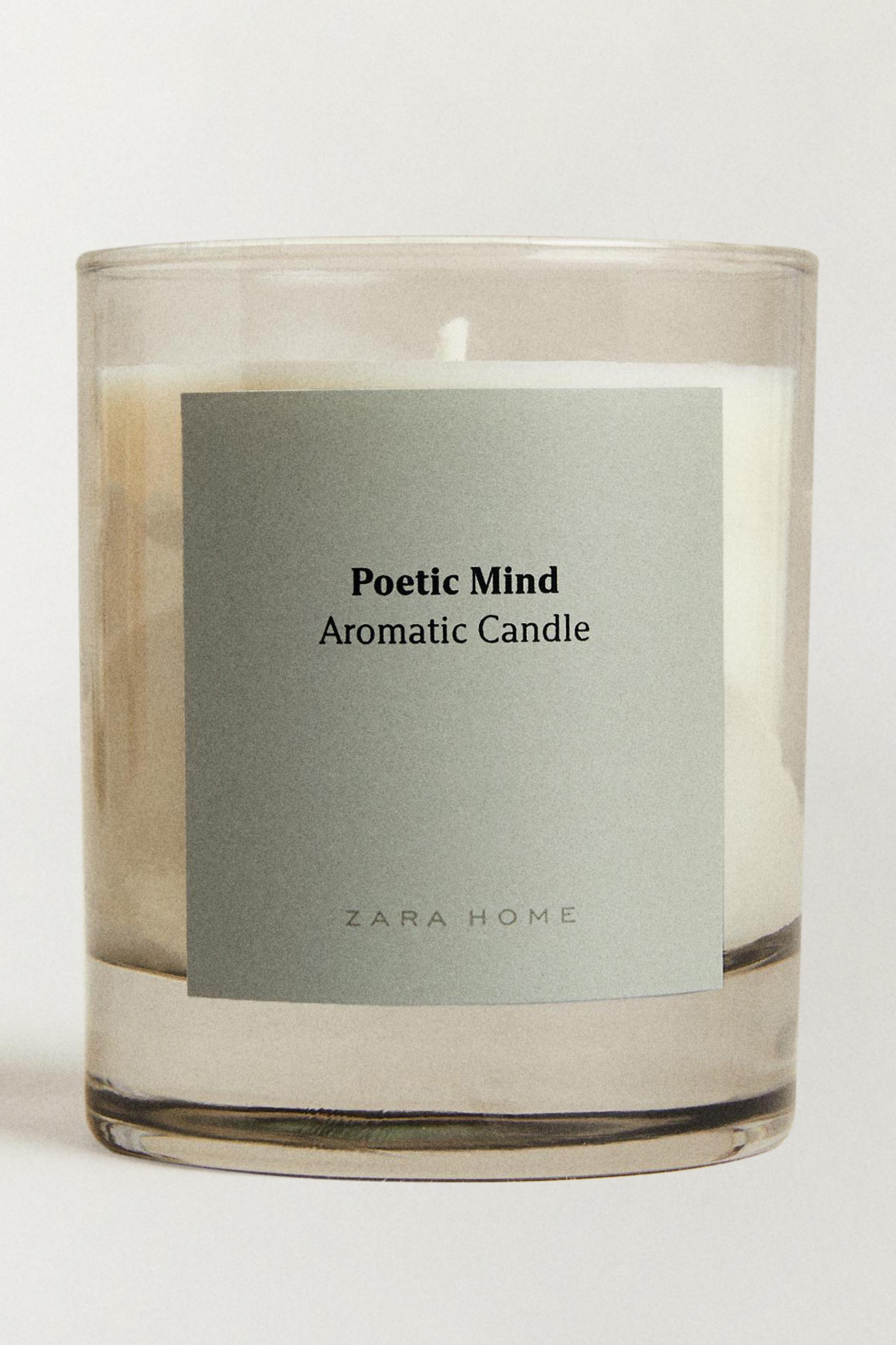 POETIC MIND AROMATIC CANDLE | ZARA Canada