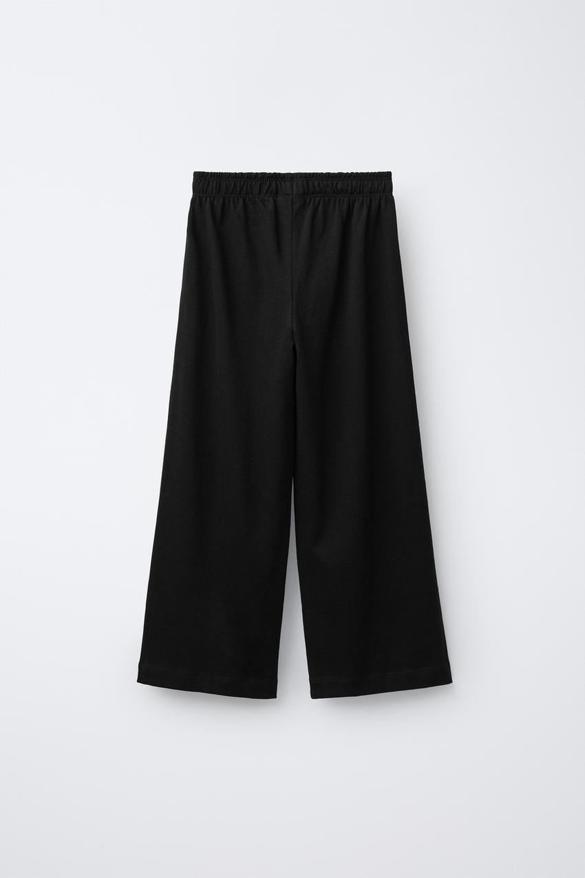 HEAVY WEIGHT WIDE-LEG TROUSERS