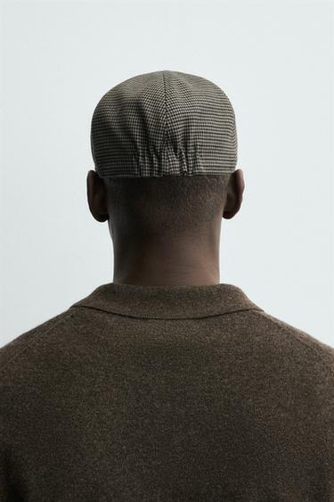 CHECK TEXTURED BERET - various by Zara - Image 2
