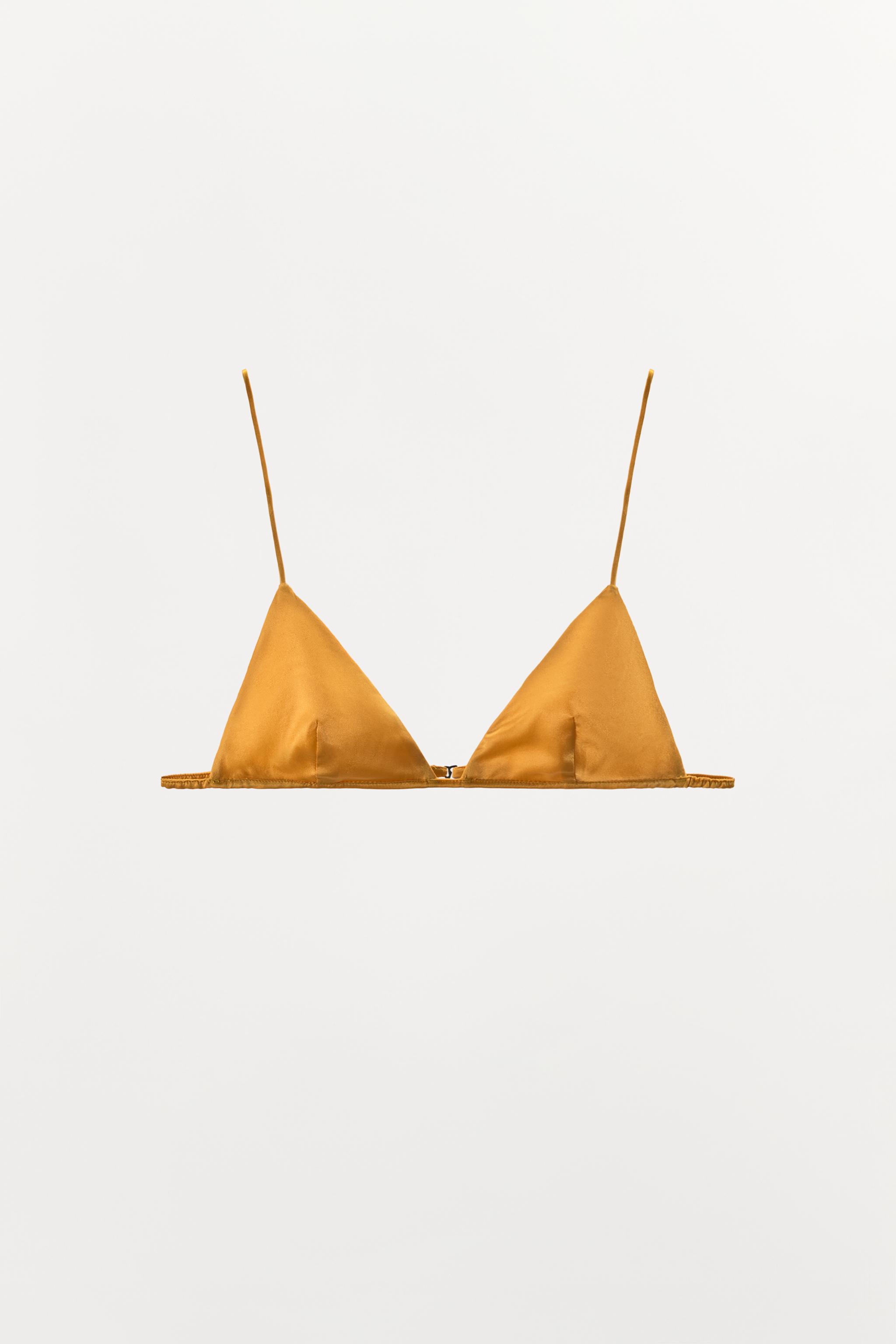 SILK BLEND TRIANGLE BRA