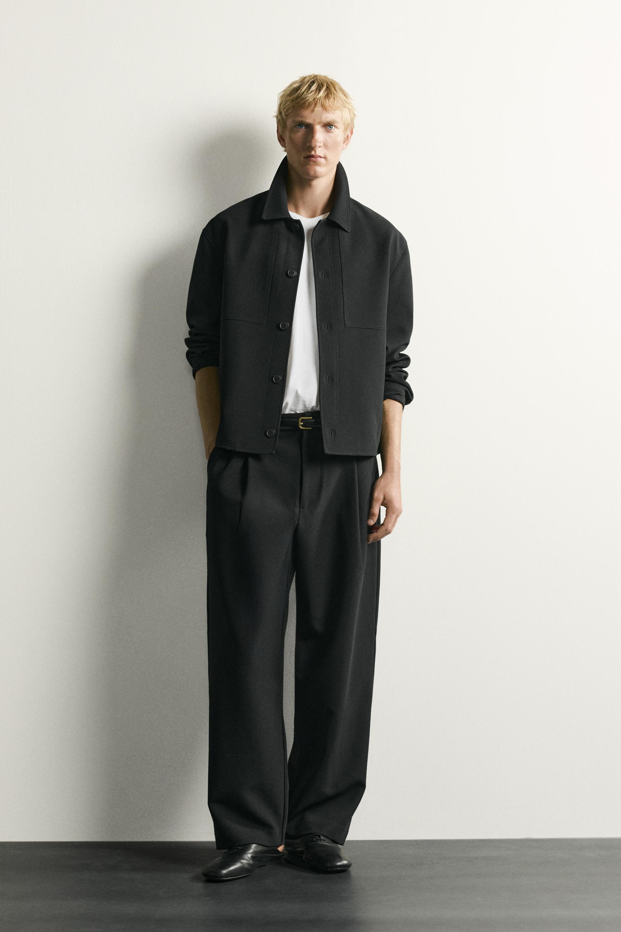 Zara BOXY FIT OVERSHIRT