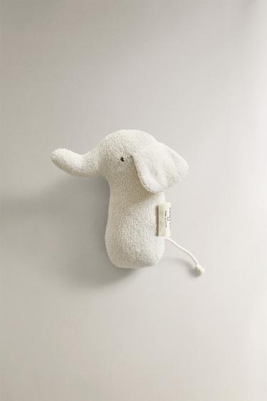 PELUCHE ENFANT HOCHET ÉLÉPHANT - Gris de Zara - Image 2