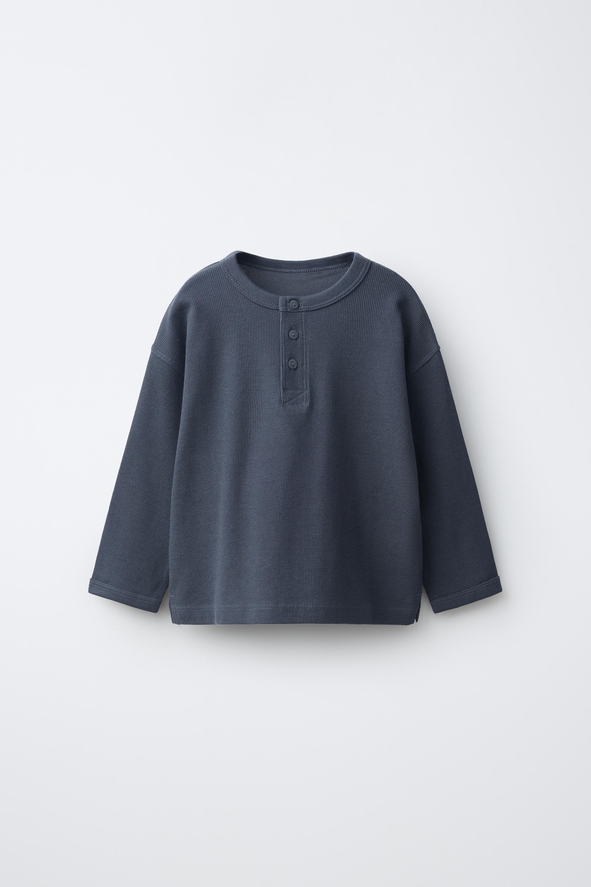 PLAIN WAFFLE T-SHIRT