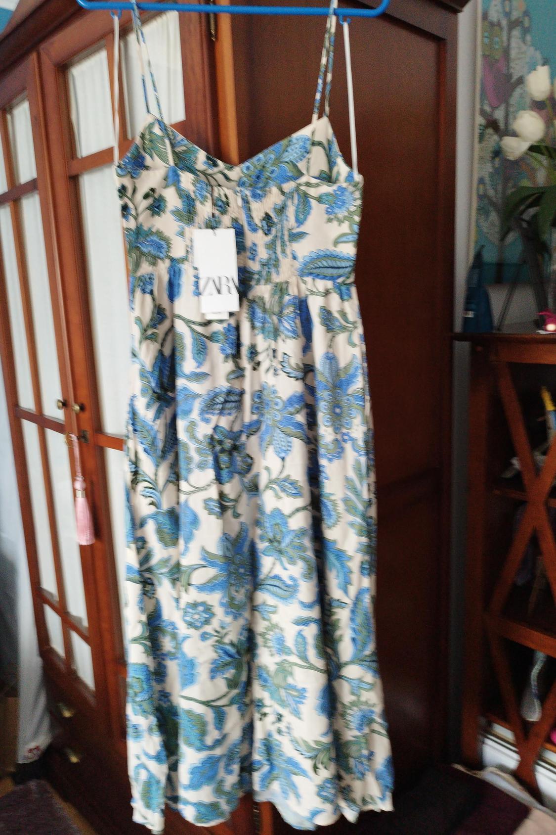 PRINTED MIDI DRESS - Image 5