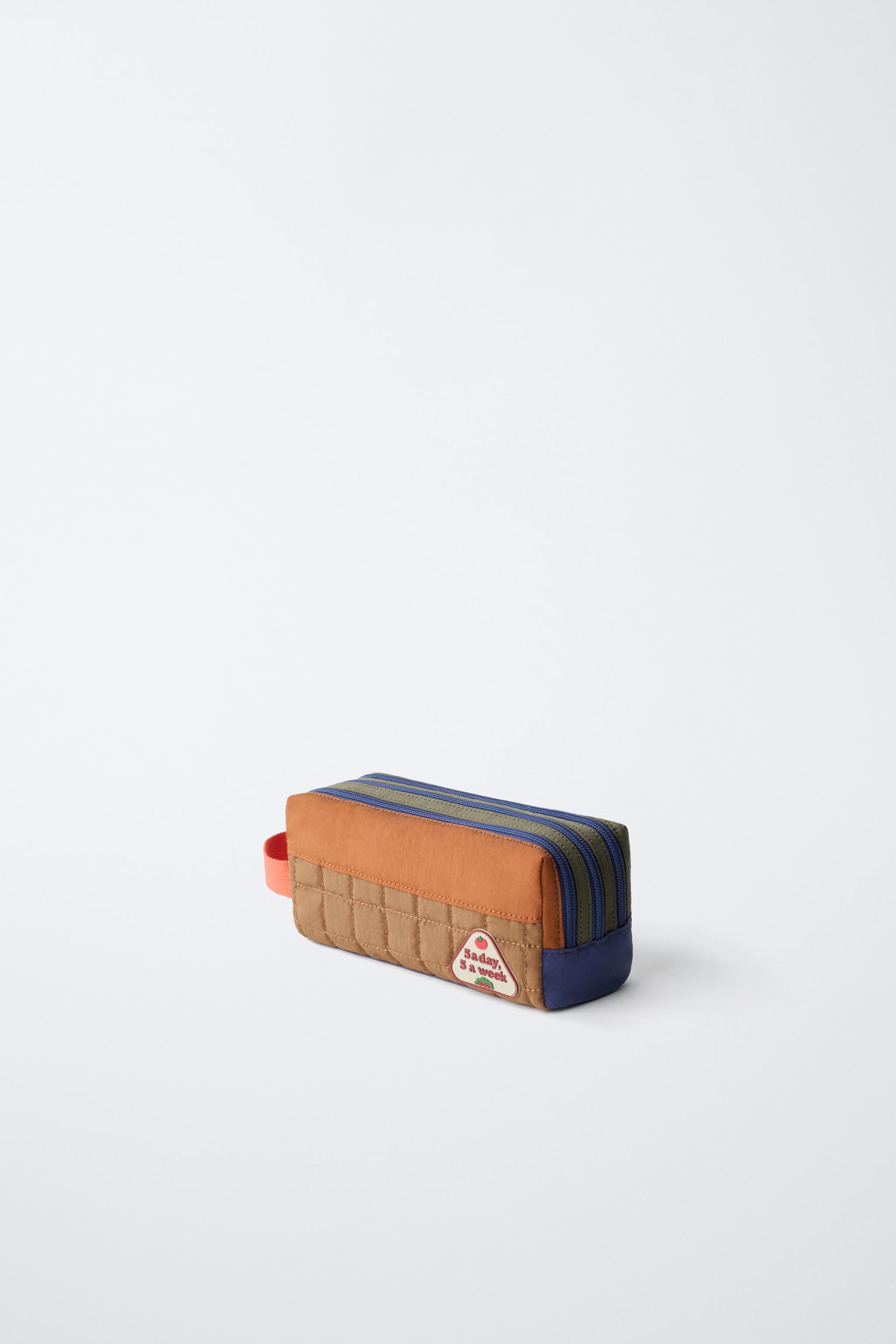 QUILTED POUCH — Multi-color