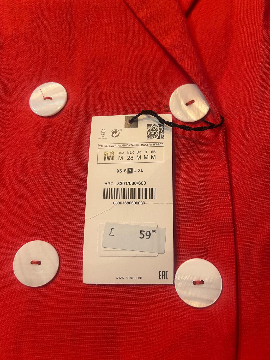 OVERSIZED DOUBLE-BREASTED BLAZER - Image 7