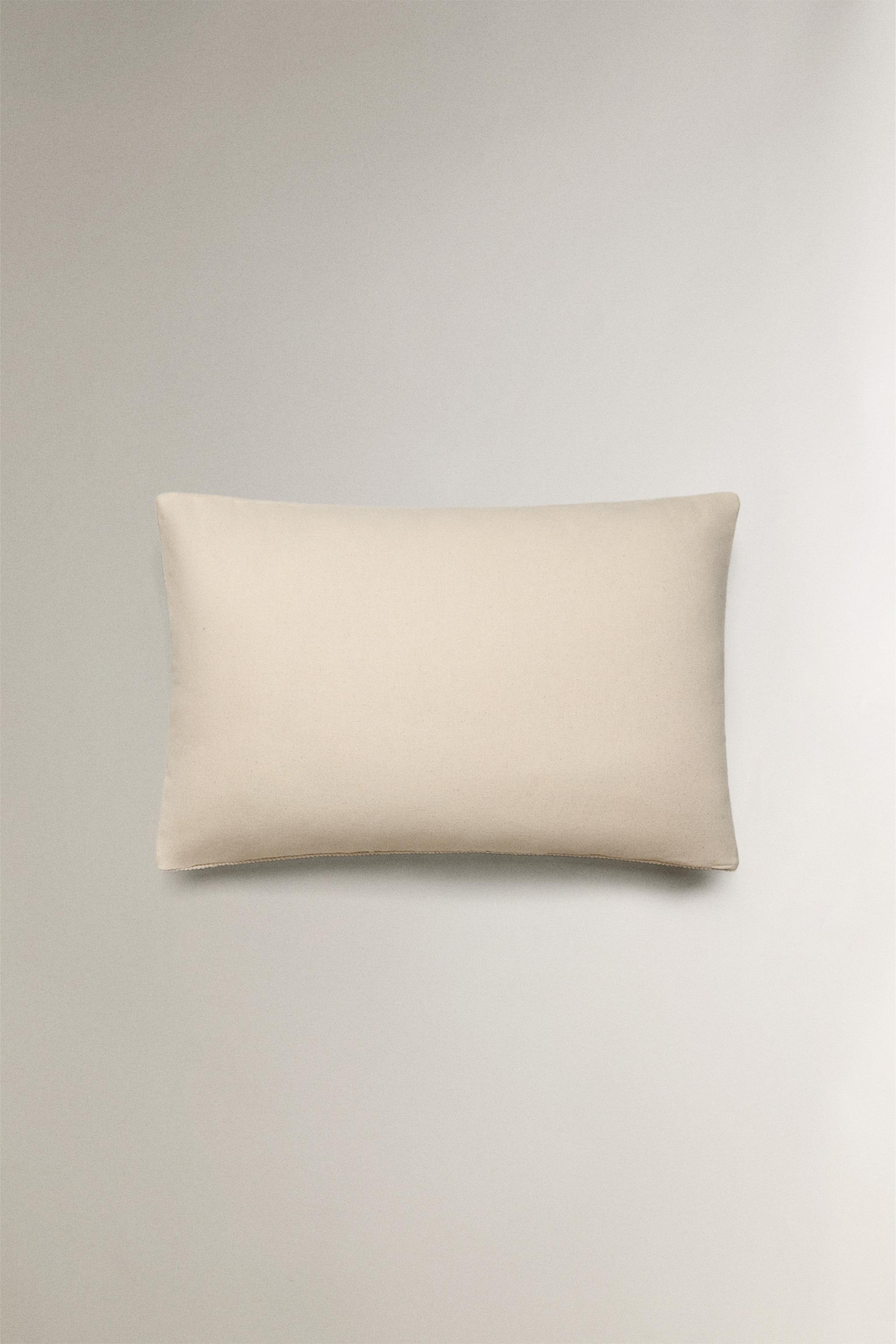 HOUSSE DE COUSSIN DOUBLE LIGNE