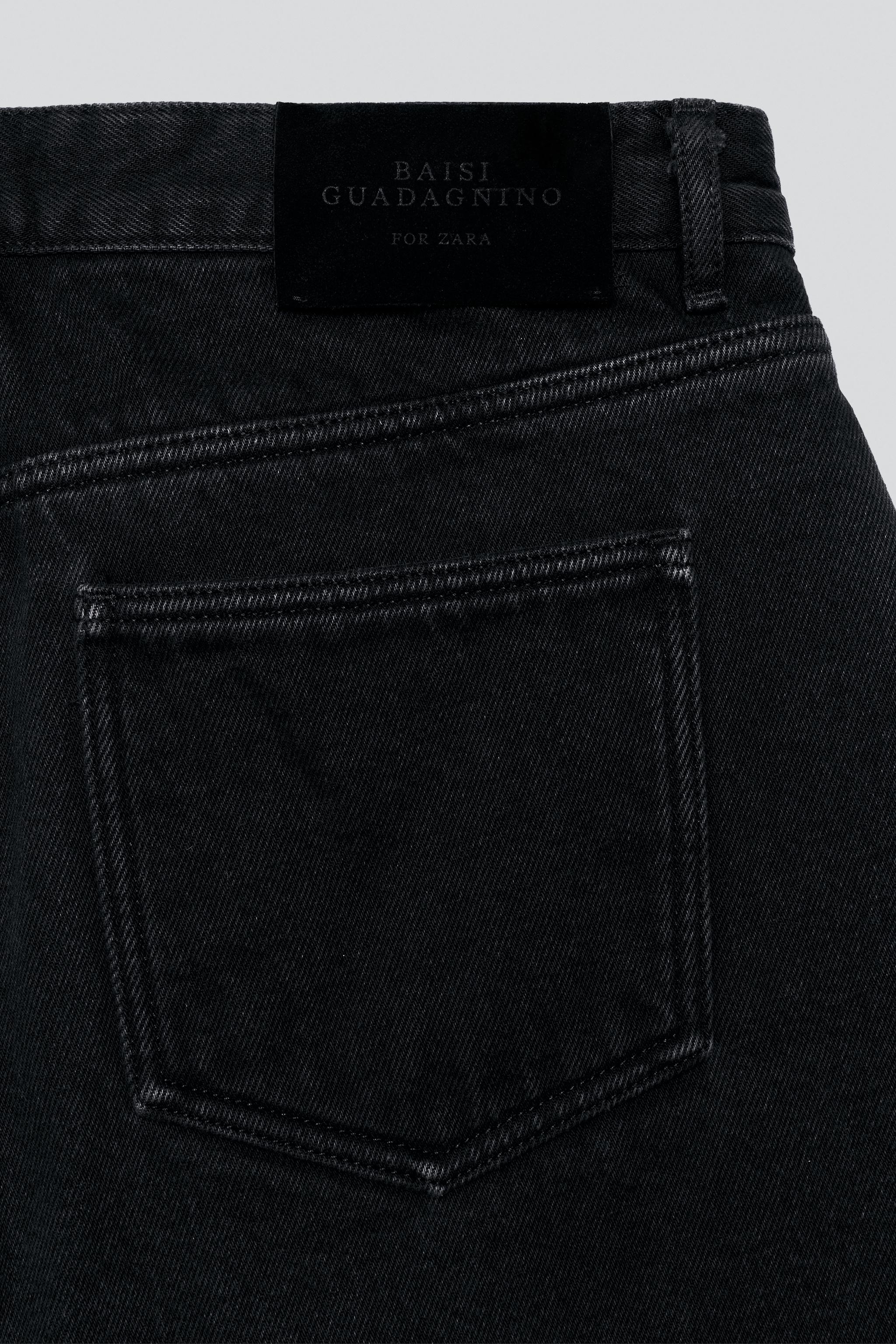 WIDE-FIT DENIM SHORTS
