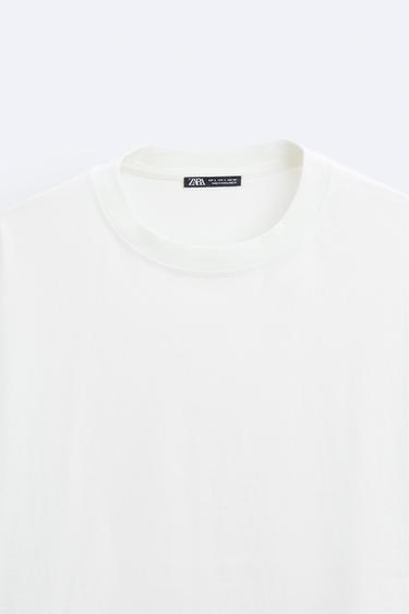 SWEAT REGULAR FIT À INSCRIPTION IMPRIMÉE - Blanc cassé de Zara - Image 9