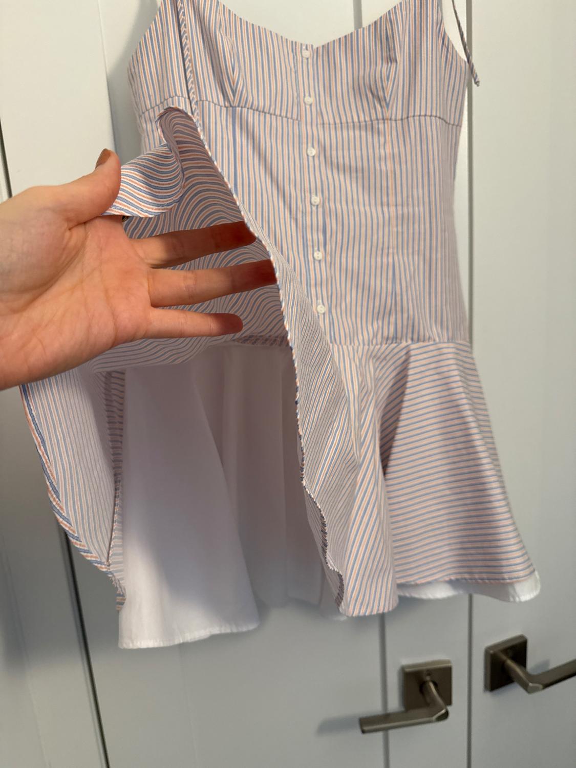 SHORT STRIPED DRESS - Image 2