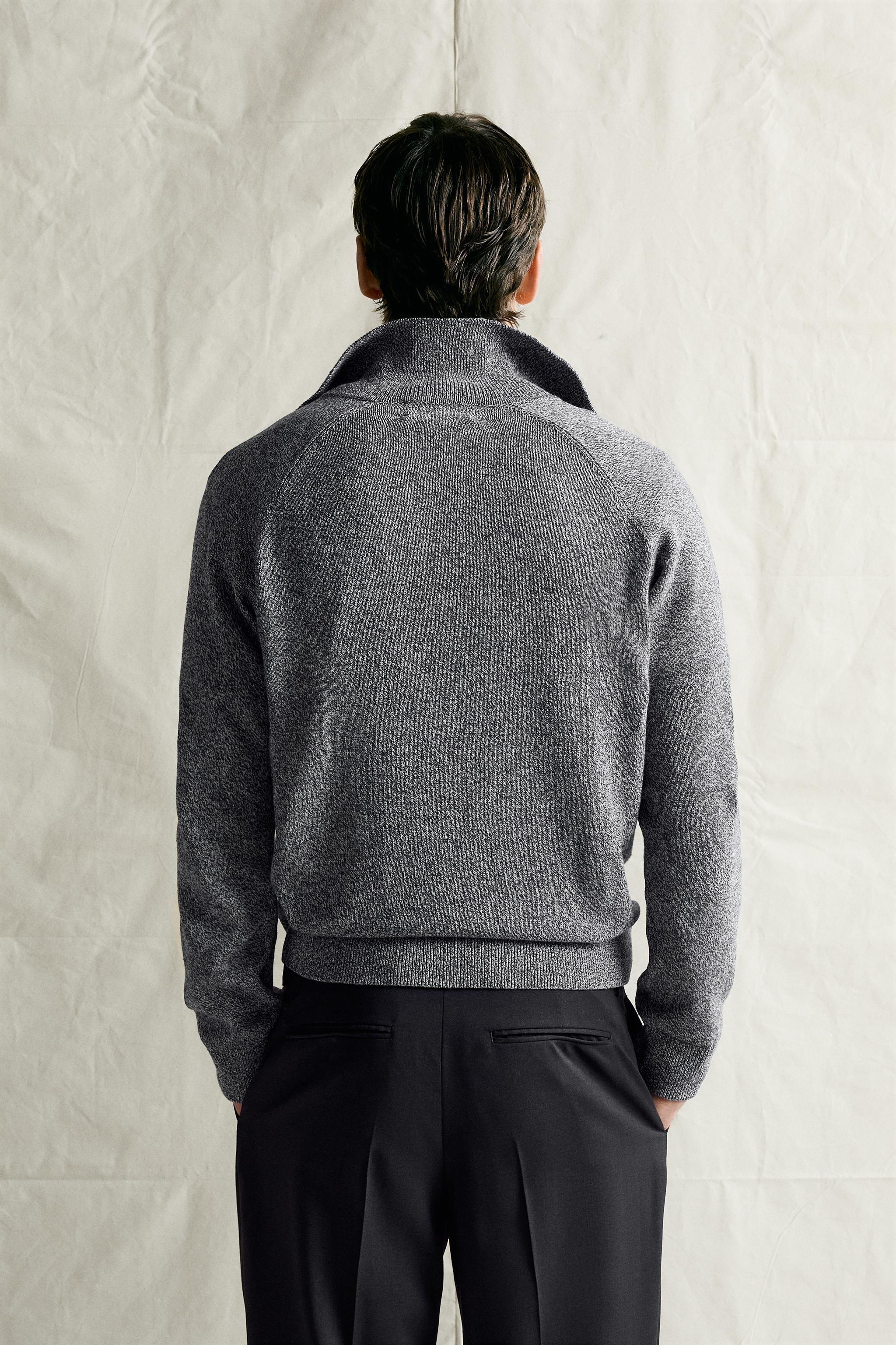 MELANGE REGULAR FIT KNIT POLO