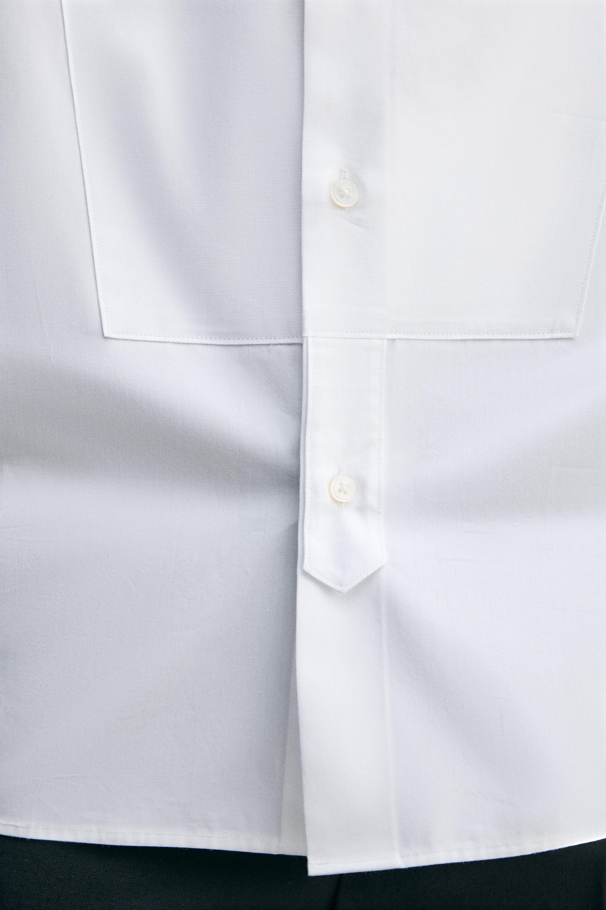 SLIM FIT BIB SHIRT