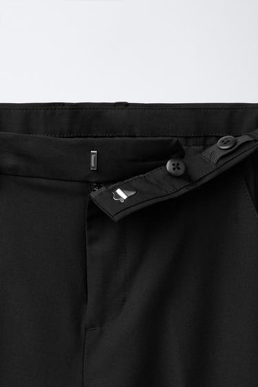 PANTALON DE COSTUME DE SMOKING - Noir de Zara - Image 2