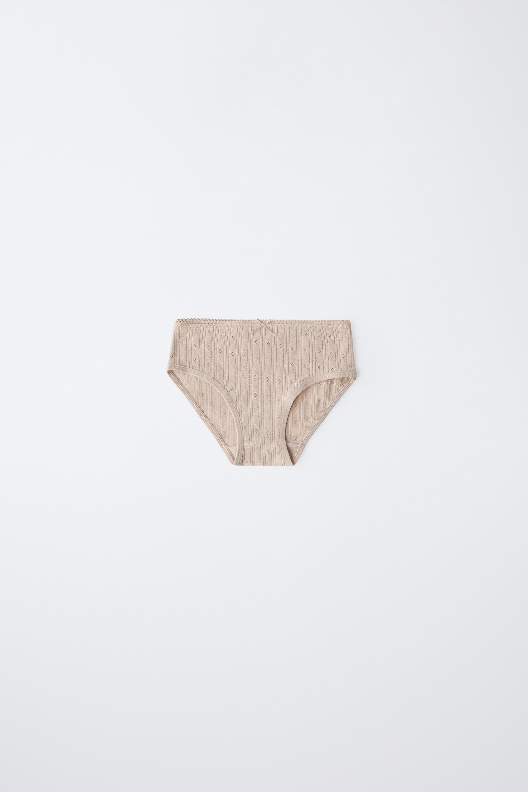 1 1/2-6 YEARS / SIX-PACK OF FLORAL PRINT UNDERWEAR