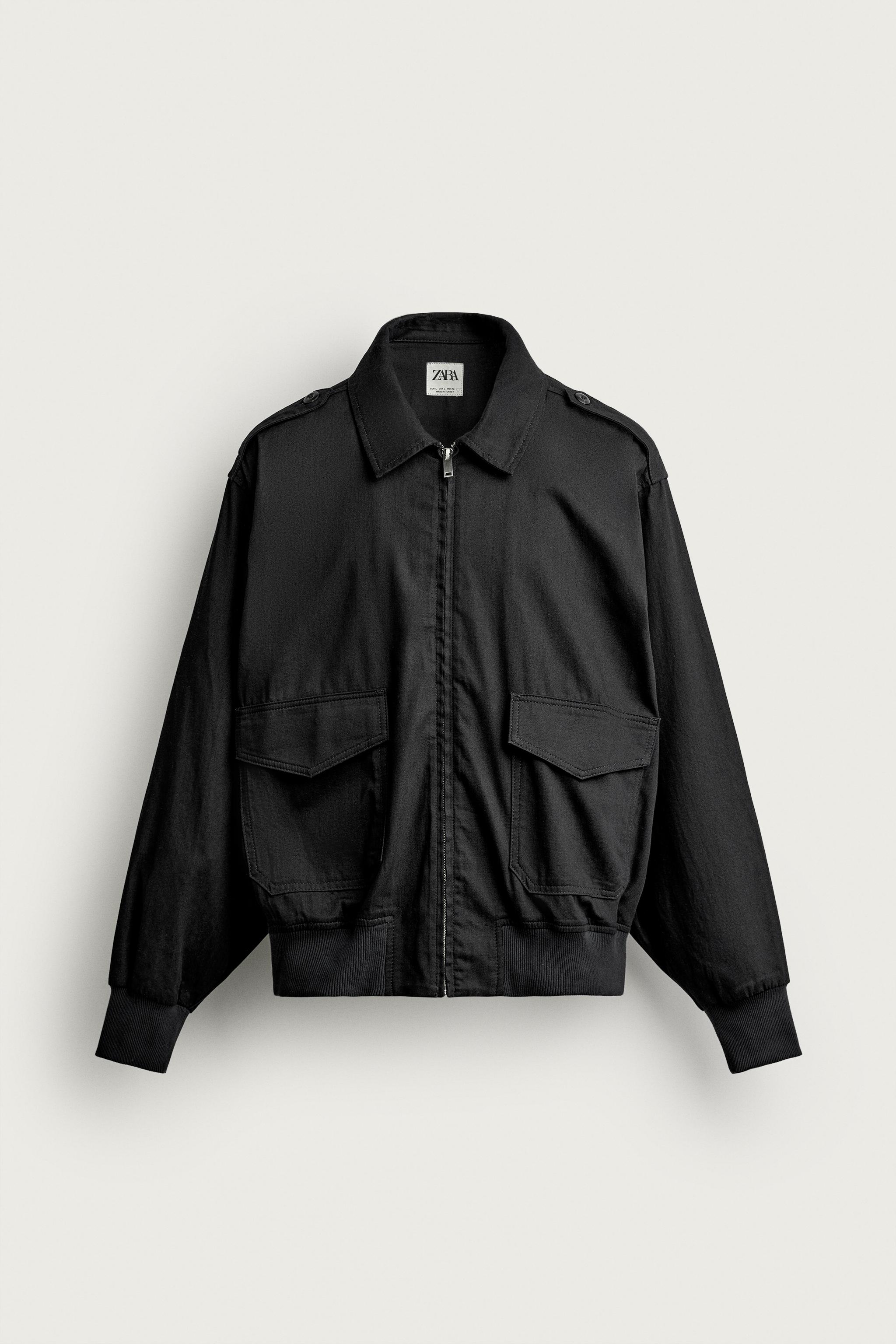 RELAXED-FIT JACKET WITH TABS