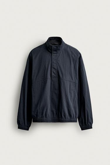 CHAMARRA CANGURO REGULAR FIT - Marino de Zara