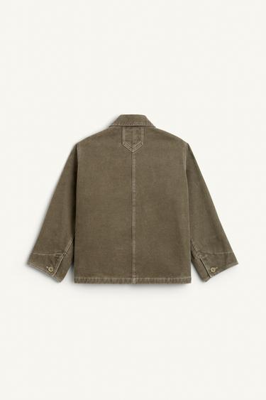 WRKR JCKT 15 - Taupe grey by Zara