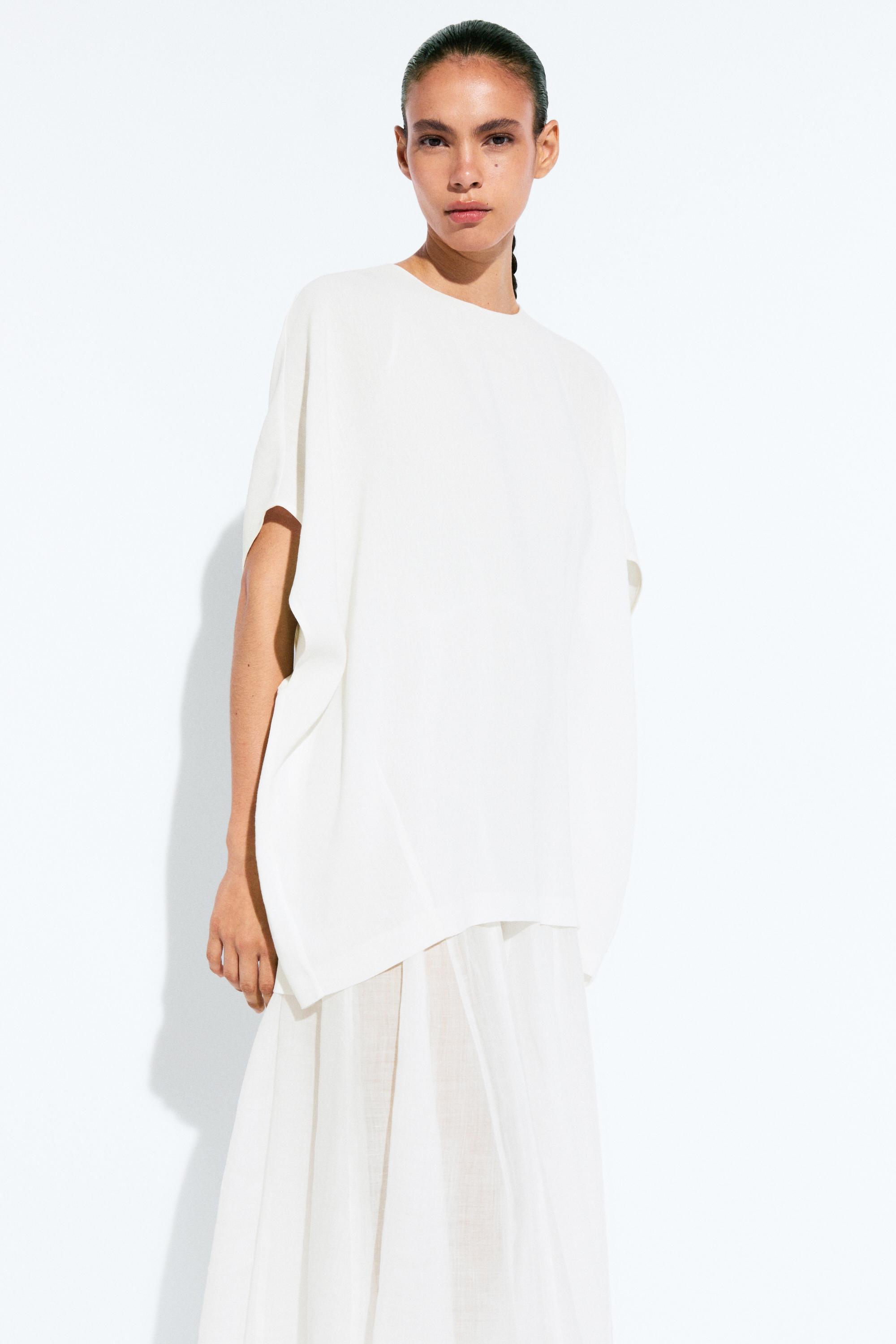 zara white linen dress Never found a LWD I didn't love.. REF. 7385/147 Linking similars! Nunca encontrei um vestidinho branco que no amei! #lwd #ootn @shop.ltk http://liketk.it/3lOTX Zara + Linen Blend Dress